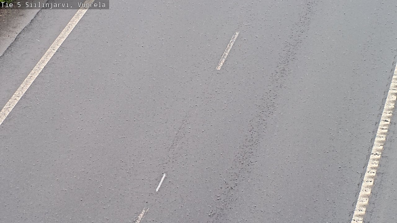 Weather Camera Image Väg 5 Siilinjärvi, Vuorela, Siilinjärvi, Pohjois-Savo