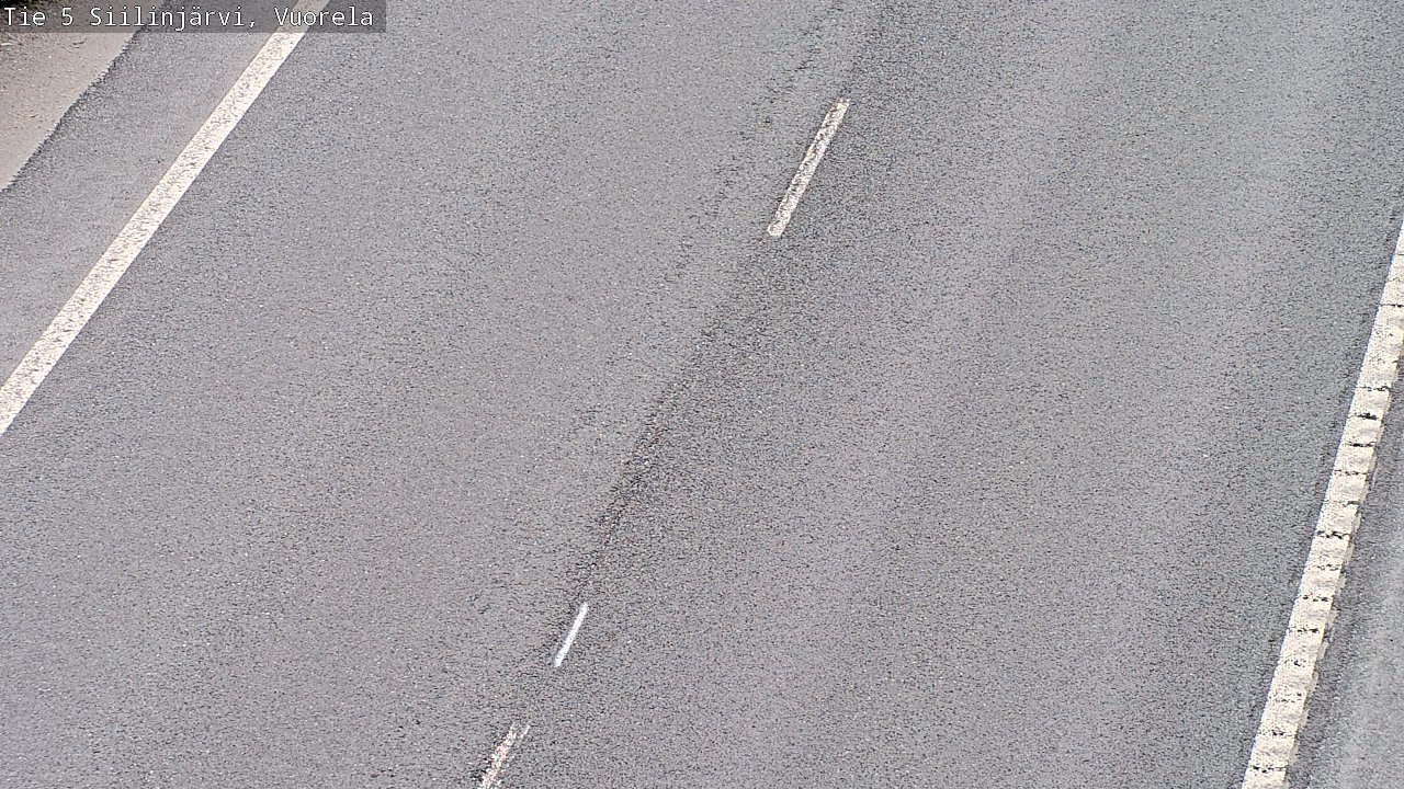 Weather Camera Image Road 5 Siilinjärvi, Vuorela, Siilinjärvi, Pohjois-Savo