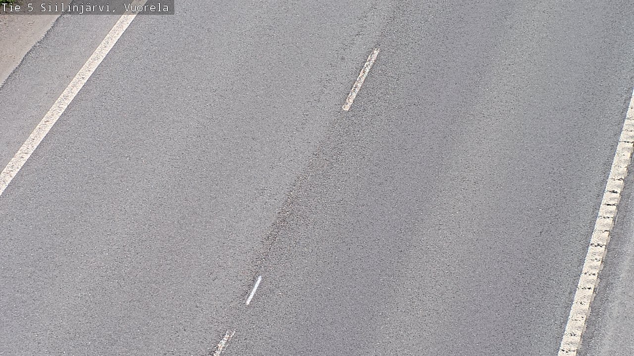 Weather Camera Image Road 5 Siilinjärvi, Vuorela, Siilinjärvi, Pohjois-Savo