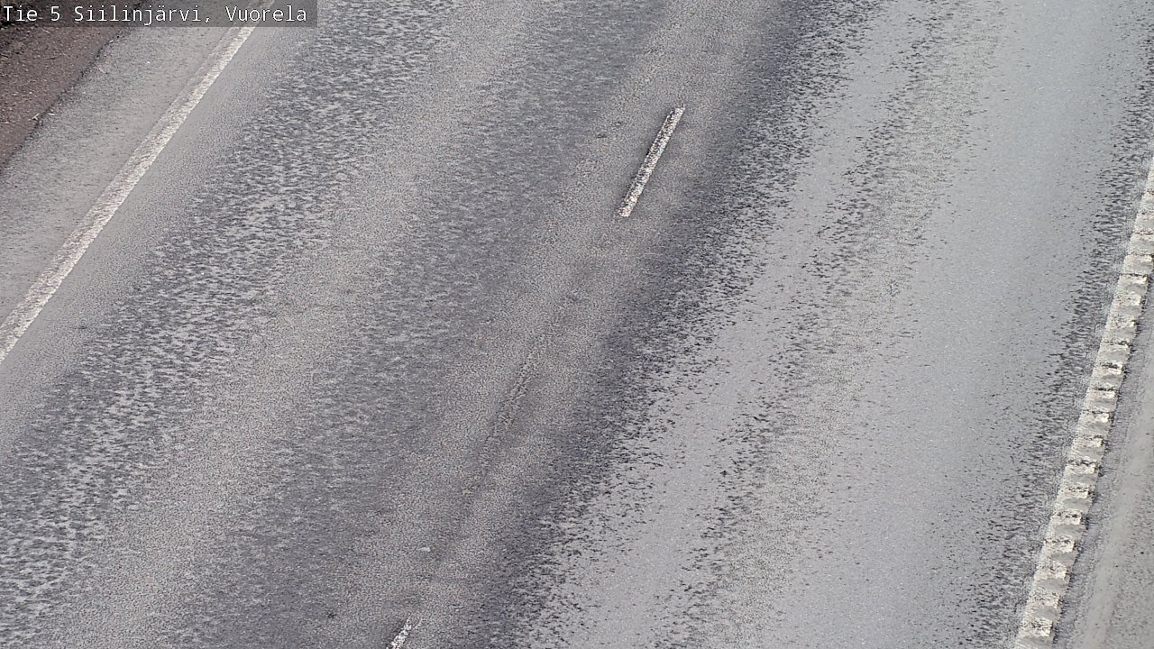 Weather Camera Image Väg 5 Siilinjärvi, Vuorela, Siilinjärvi, Pohjois-Savo
