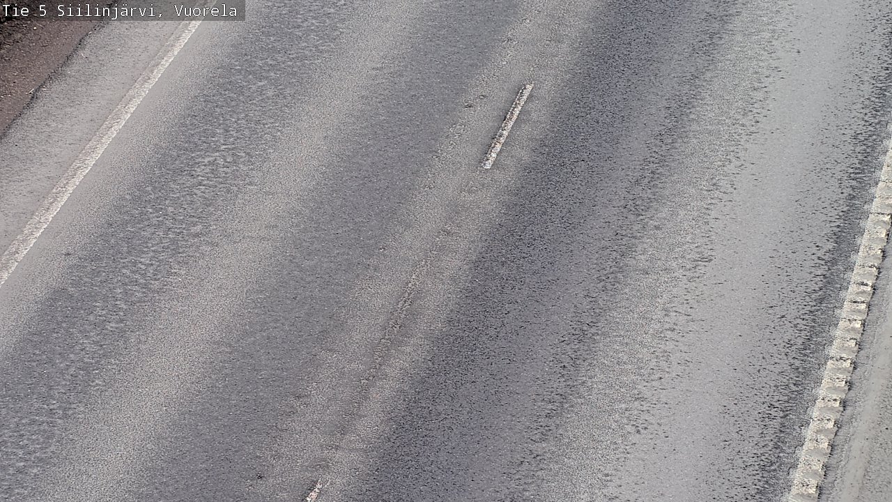 Weather Camera Image Väg 5 Siilinjärvi, Vuorela, Siilinjärvi, Pohjois-Savo