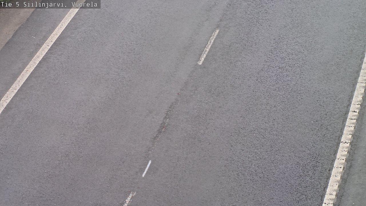 Weather Camera Image Road 5 Siilinjärvi, Vuorela, Siilinjärvi, Pohjois-Savo