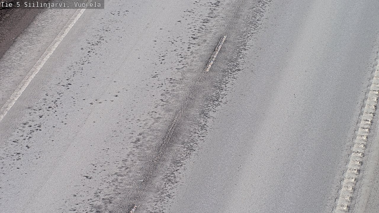 Weather Camera Image Väg 5 Siilinjärvi, Vuorela, Siilinjärvi, Pohjois-Savo
