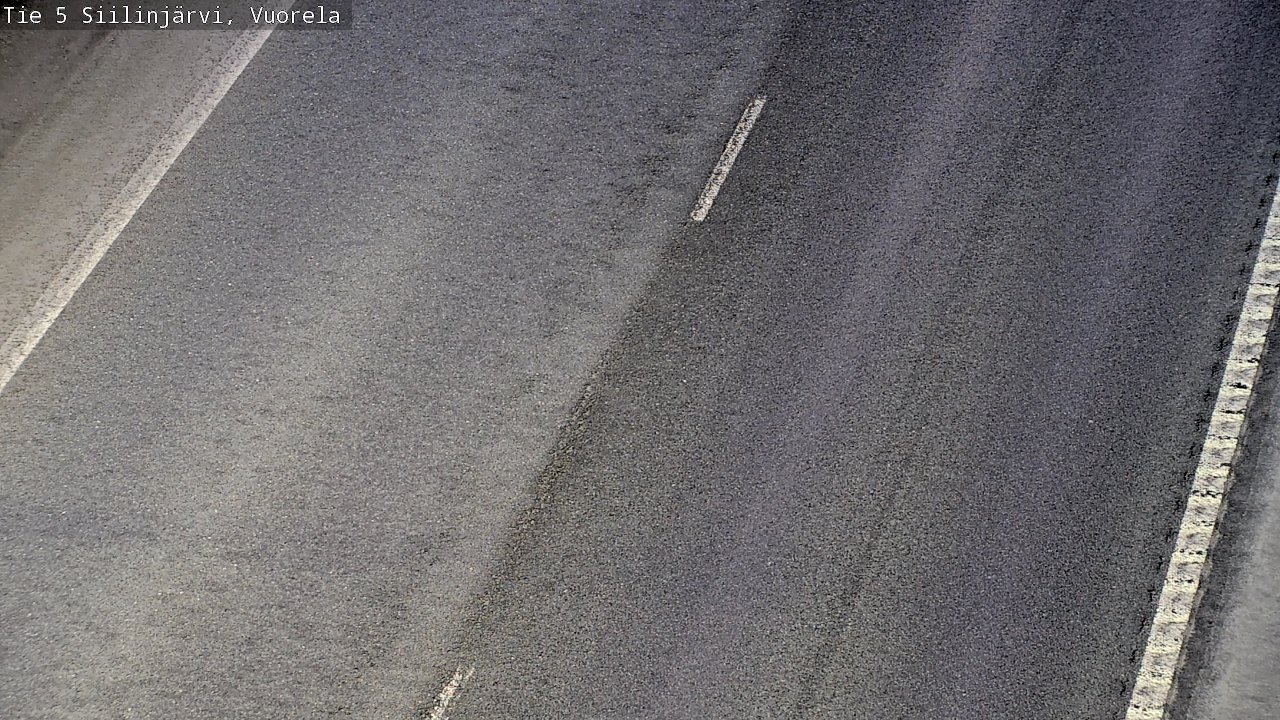 Weather Camera Image Väg 5 Siilinjärvi, Vuorela, Siilinjärvi, Pohjois-Savo