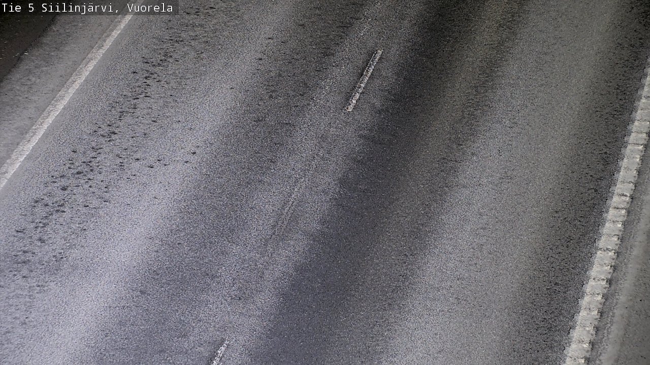 Weather Camera Image Road 5 Siilinjärvi, Vuorela, Siilinjärvi, Pohjois-Savo
