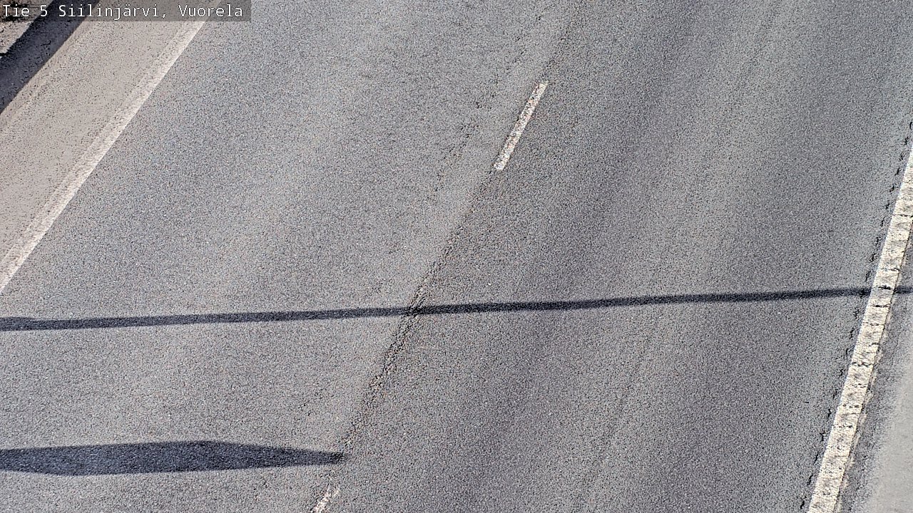 Weather Camera Image Väg 5 Siilinjärvi, Vuorela, Siilinjärvi, Pohjois-Savo