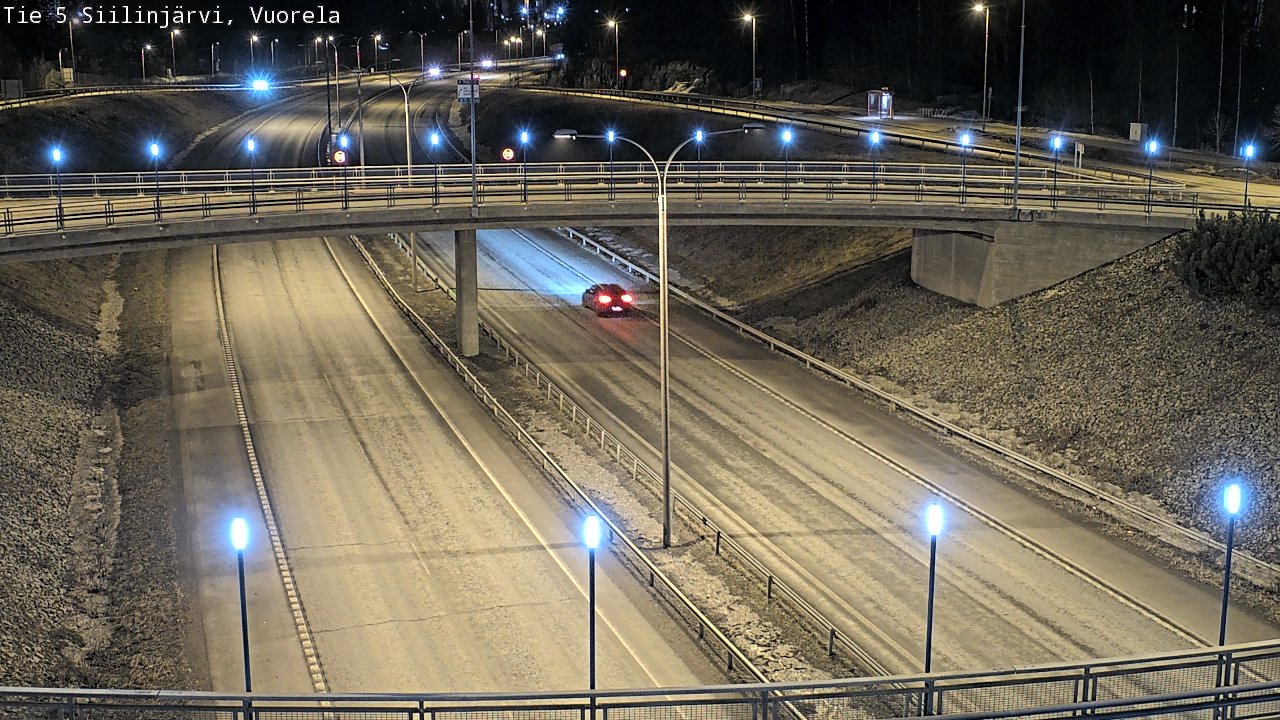 Kelikamerat Kuva Tie 5 Siilinjärvi, Vuorela, Siilinjärvi, Pohjois-Savo