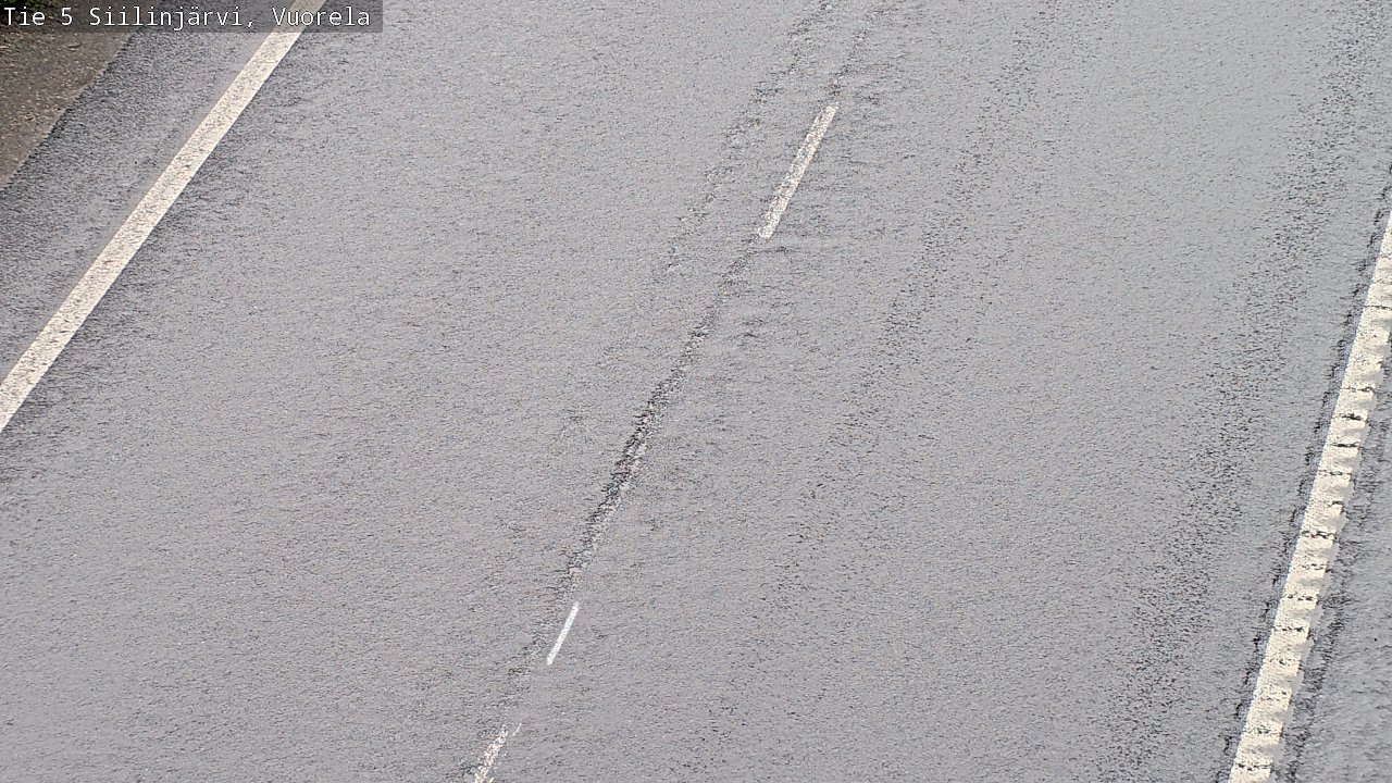 Weather Camera Image Road 5 Siilinjärvi, Vuorela, Siilinjärvi, Pohjois-Savo