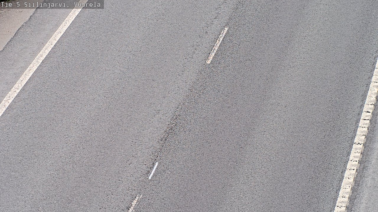 Weather Camera Image Road 5 Siilinjärvi, Vuorela, Siilinjärvi, Pohjois-Savo