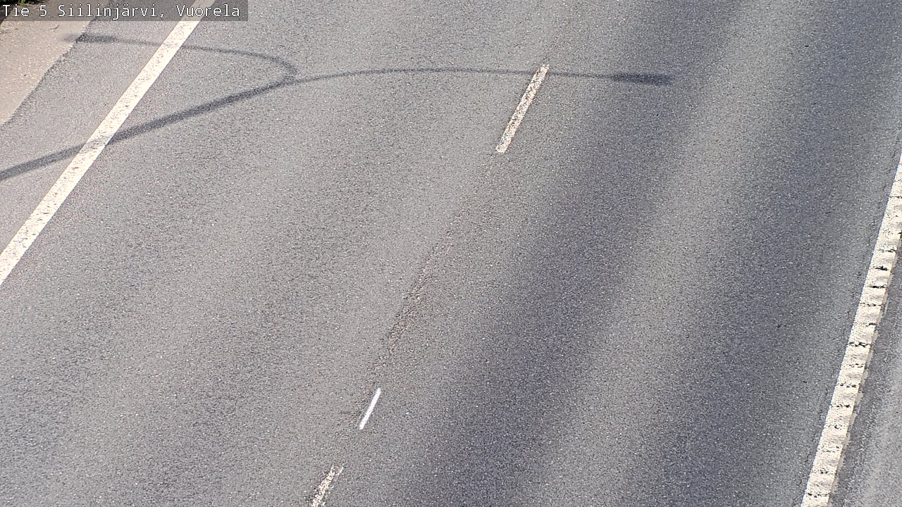 Weather Camera Image Road 5 Siilinjärvi, Vuorela, Siilinjärvi, Pohjois-Savo