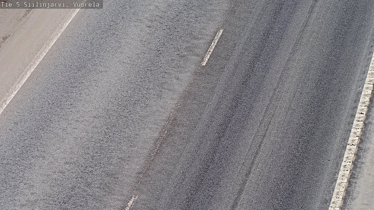 Weather Camera Image Väg 5 Siilinjärvi, Vuorela, Siilinjärvi, Pohjois-Savo