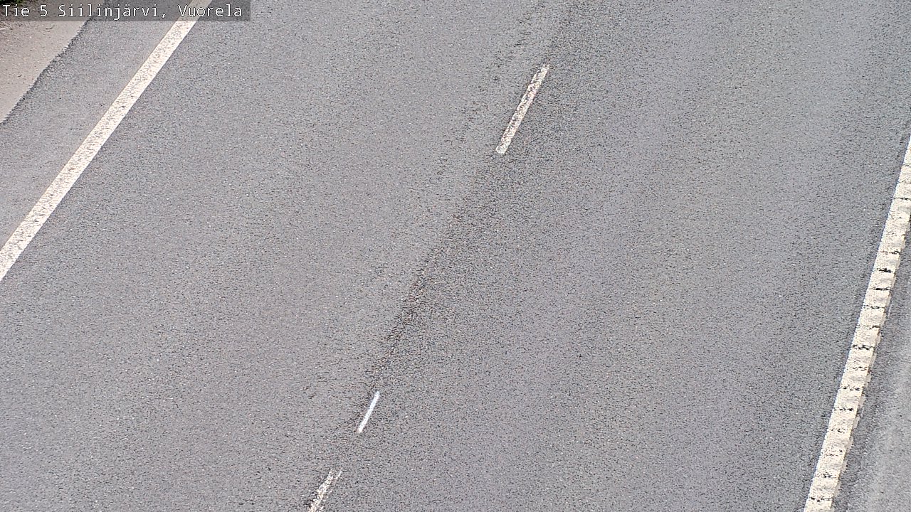 Weather Camera Image Road 5 Siilinjärvi, Vuorela, Siilinjärvi, Pohjois-Savo