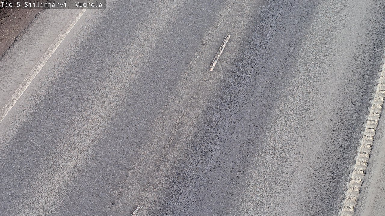 Weather Camera Image Väg 5 Siilinjärvi, Vuorela, Siilinjärvi, Pohjois-Savo
