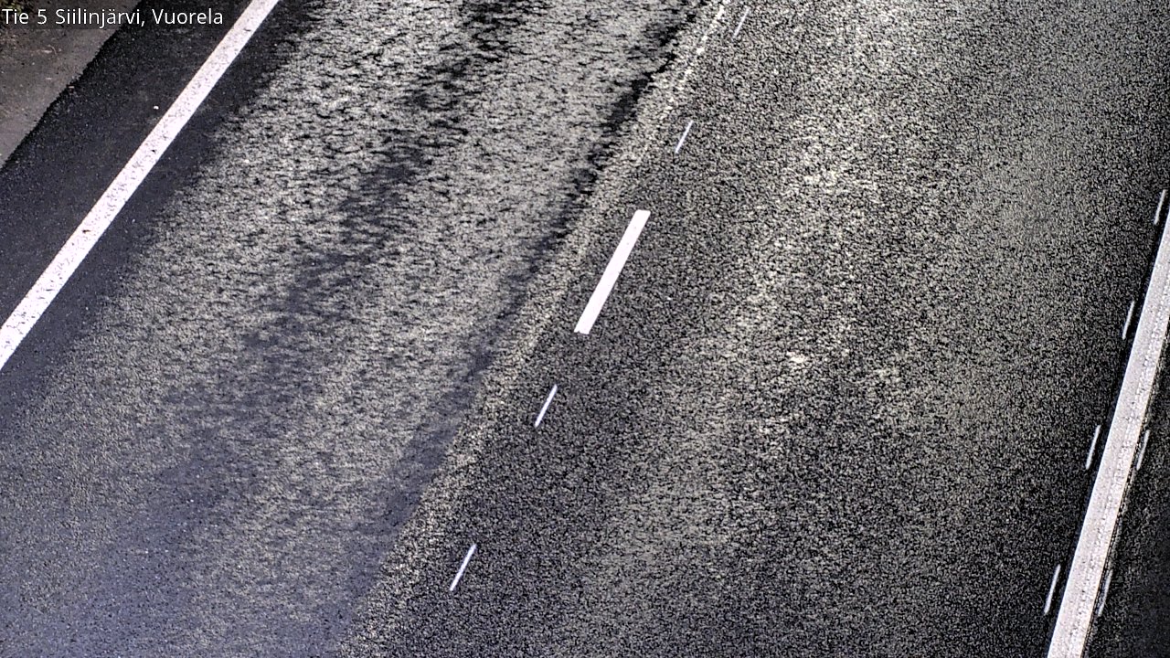 Weather Camera Image Road 5 Siilinjärvi, Vuorela, Siilinjärvi, Pohjois-Savo