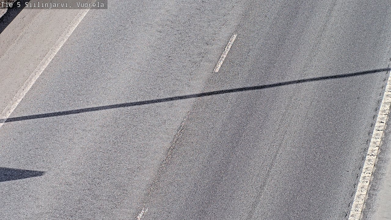 Weather Camera Image Väg 5 Siilinjärvi, Vuorela, Siilinjärvi, Pohjois-Savo
