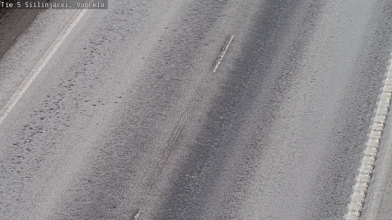 Weather Camera Image Road 5 Siilinjärvi, Vuorela, Siilinjärvi, Pohjois-Savo