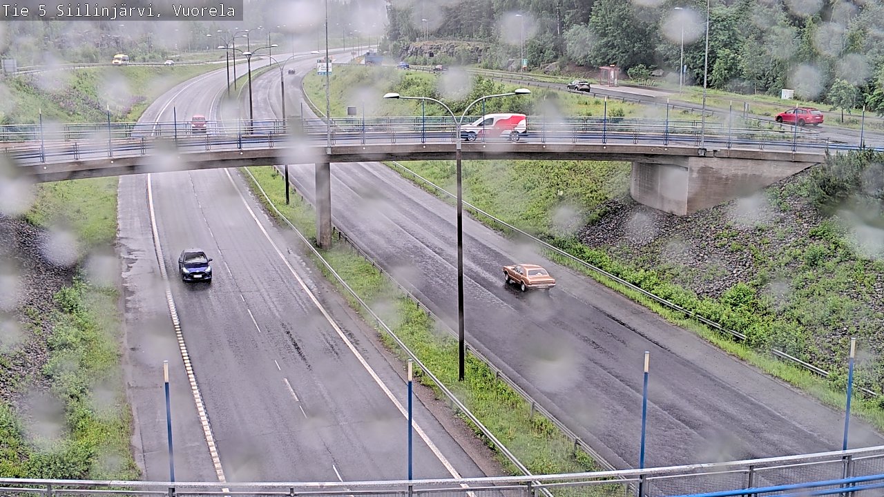 Weather Camera Image Väg 5 Siilinjärvi, Vuorela, Siilinjärvi, Pohjois-Savo