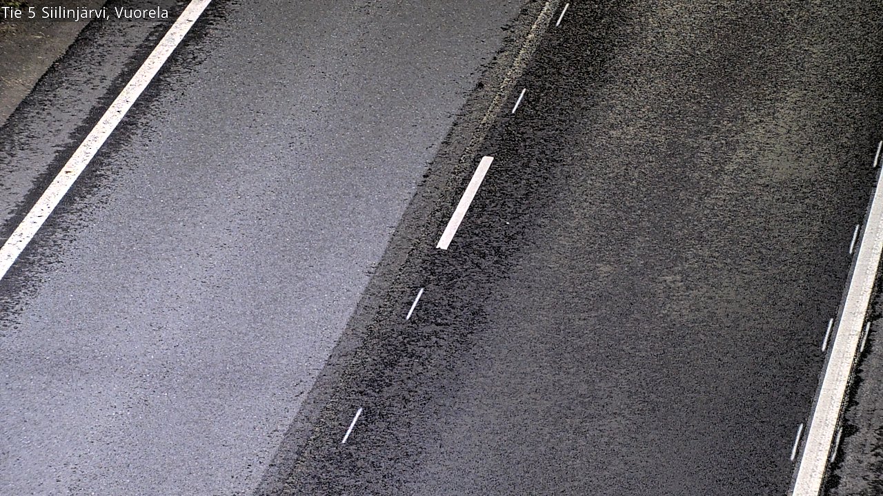 Weather Camera Image Road 5 Siilinjärvi, Vuorela, Siilinjärvi, Pohjois-Savo