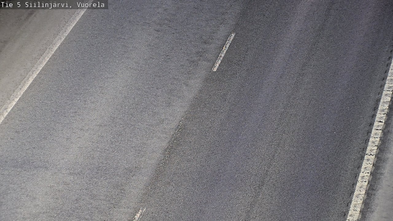 Weather Camera Image Väg 5 Siilinjärvi, Vuorela, Siilinjärvi, Pohjois-Savo