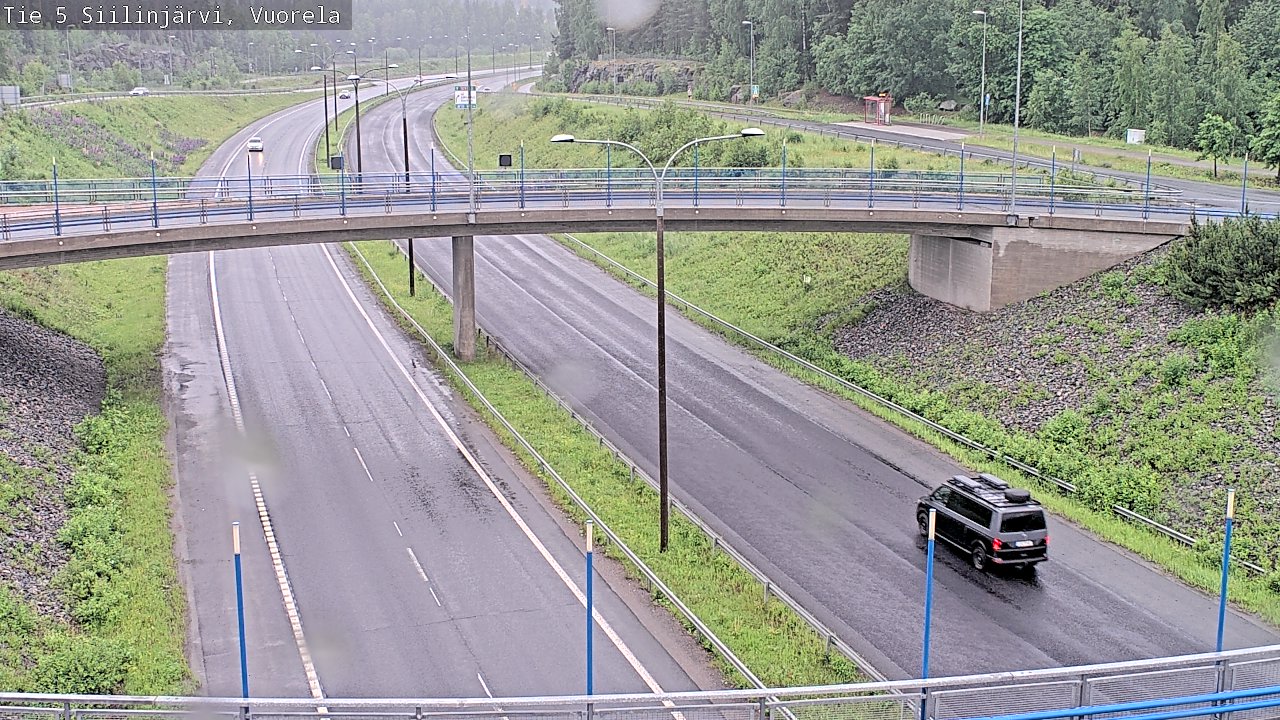 Weather Camera Image Väg 5 Siilinjärvi, Vuorela, Siilinjärvi, Pohjois-Savo