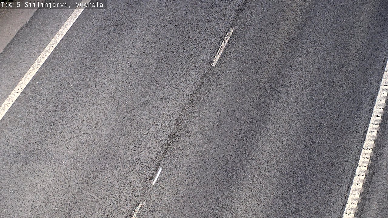 Weather Camera Image Road 5 Siilinjärvi, Vuorela, Siilinjärvi, Pohjois-Savo