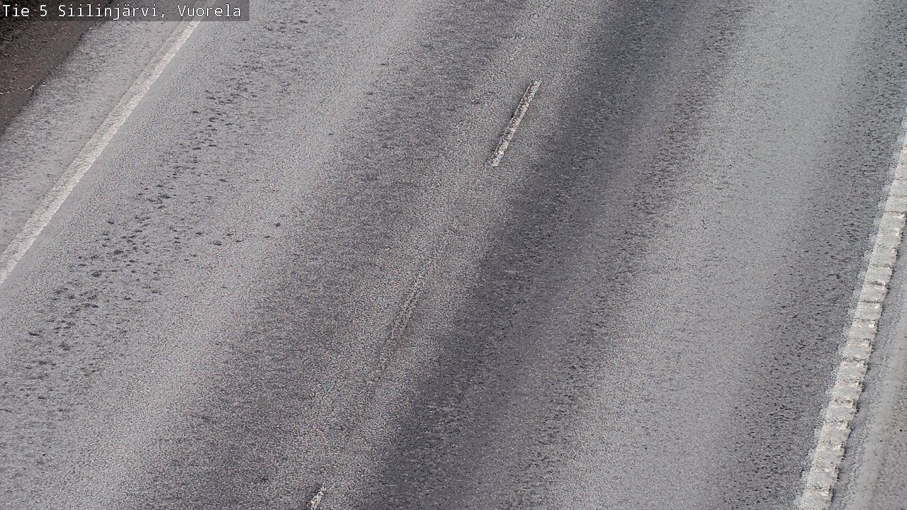 Weather Camera Image Road 5 Siilinjärvi, Vuorela, Siilinjärvi, Pohjois-Savo