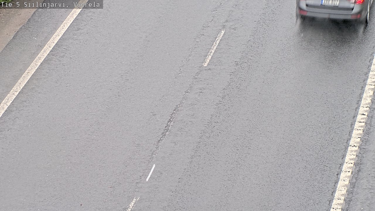 Weather Camera Image Väg 5 Siilinjärvi, Vuorela, Siilinjärvi, Pohjois-Savo
