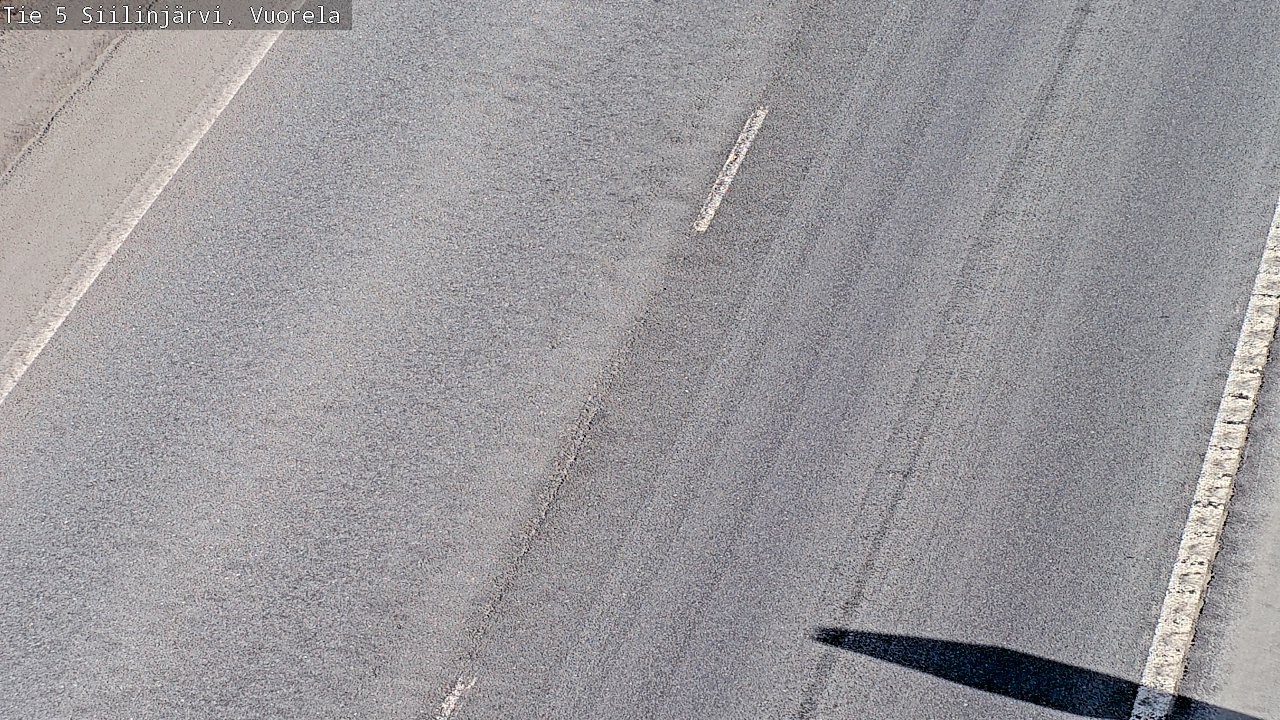 Weather Camera Image Väg 5 Siilinjärvi, Vuorela, Siilinjärvi, Pohjois-Savo
