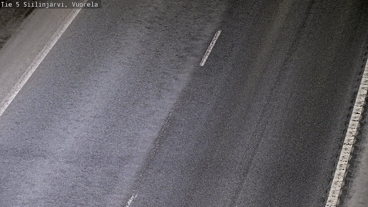 Weather Camera Image Road 5 Siilinjärvi, Vuorela, Siilinjärvi, Pohjois-Savo