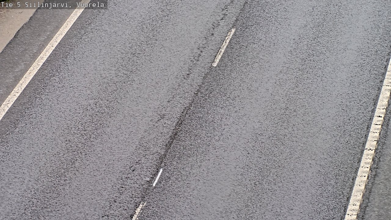 Weather Camera Image Road 5 Siilinjärvi, Vuorela, Siilinjärvi, Pohjois-Savo