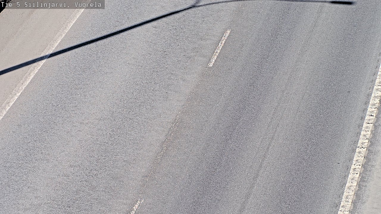 Weather Camera Image Väg 5 Siilinjärvi, Vuorela, Siilinjärvi, Pohjois-Savo