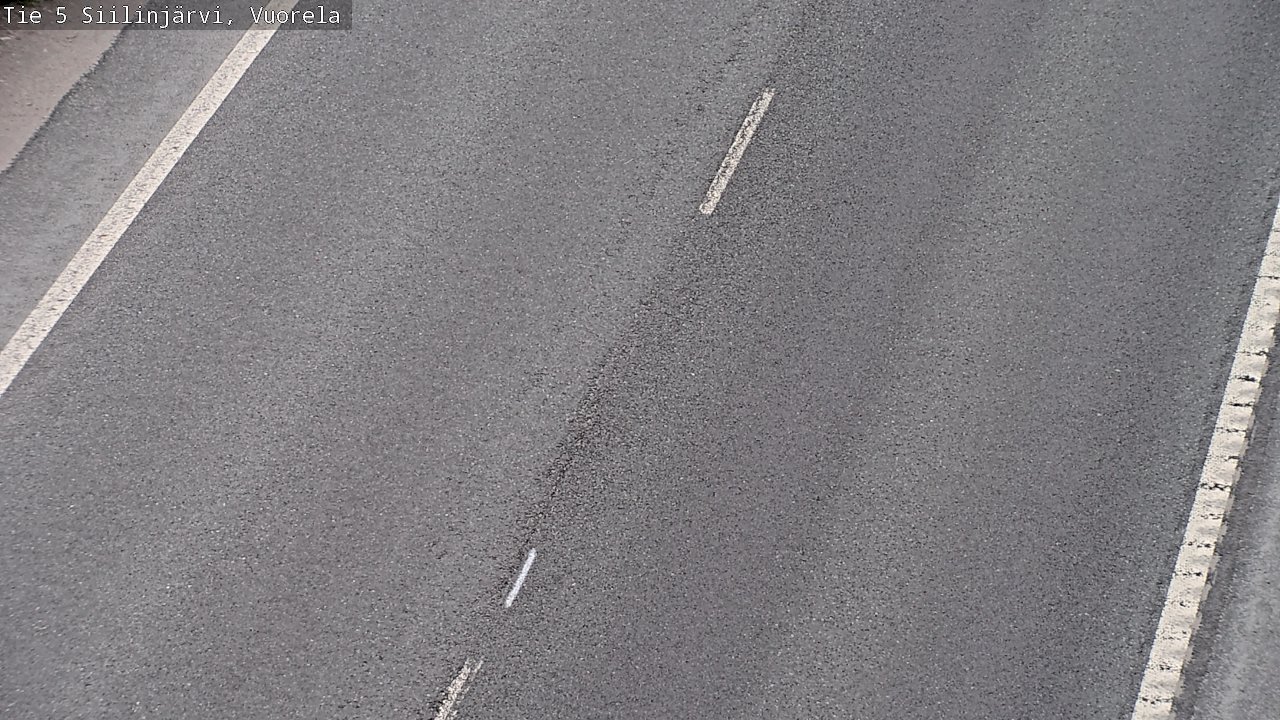 Weather Camera Image Road 5 Siilinjärvi, Vuorela, Siilinjärvi, Pohjois-Savo