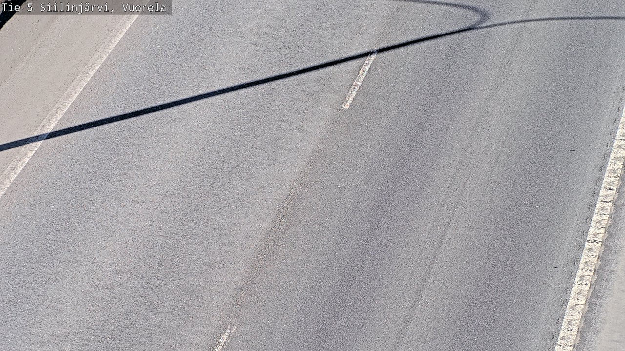 Weather Camera Image Väg 5 Siilinjärvi, Vuorela, Siilinjärvi, Pohjois-Savo
