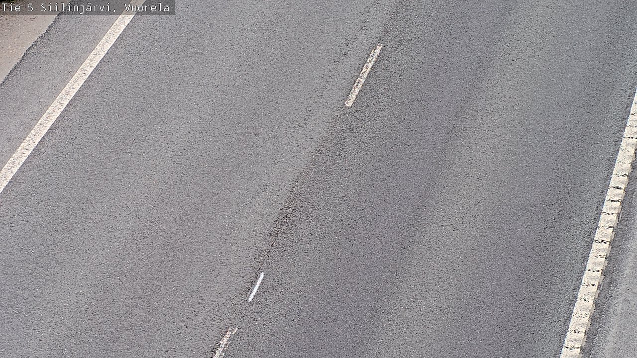 Weather Camera Image Road 5 Siilinjärvi, Vuorela, Siilinjärvi, Pohjois-Savo