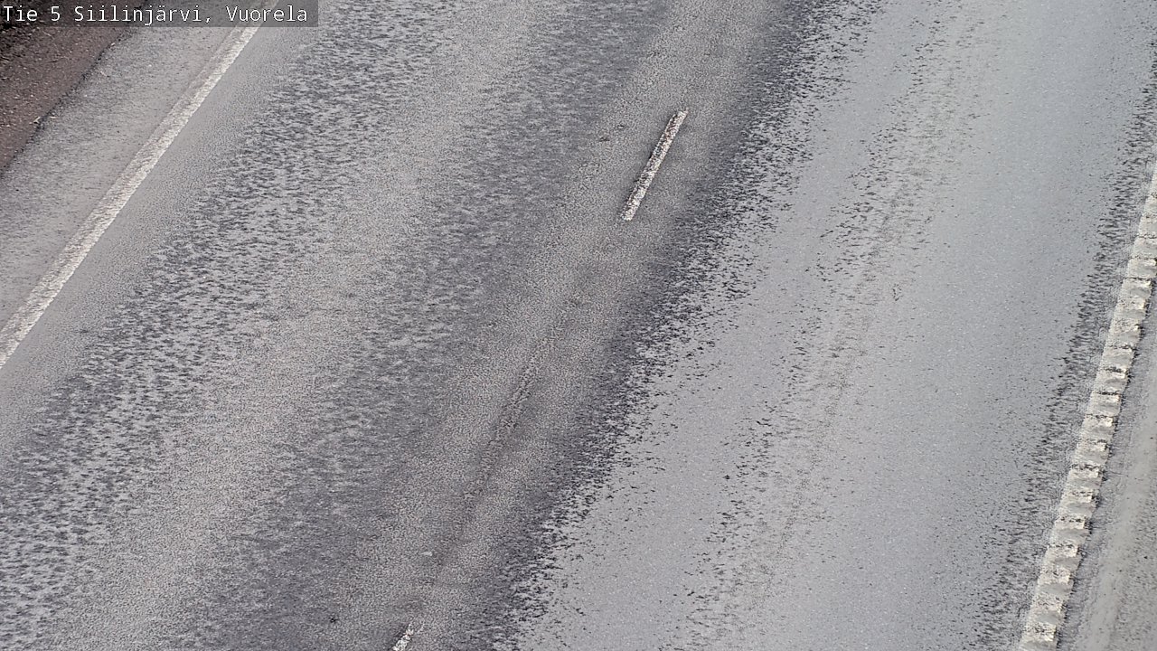 Weather Camera Image Väg 5 Siilinjärvi, Vuorela, Siilinjärvi, Pohjois-Savo