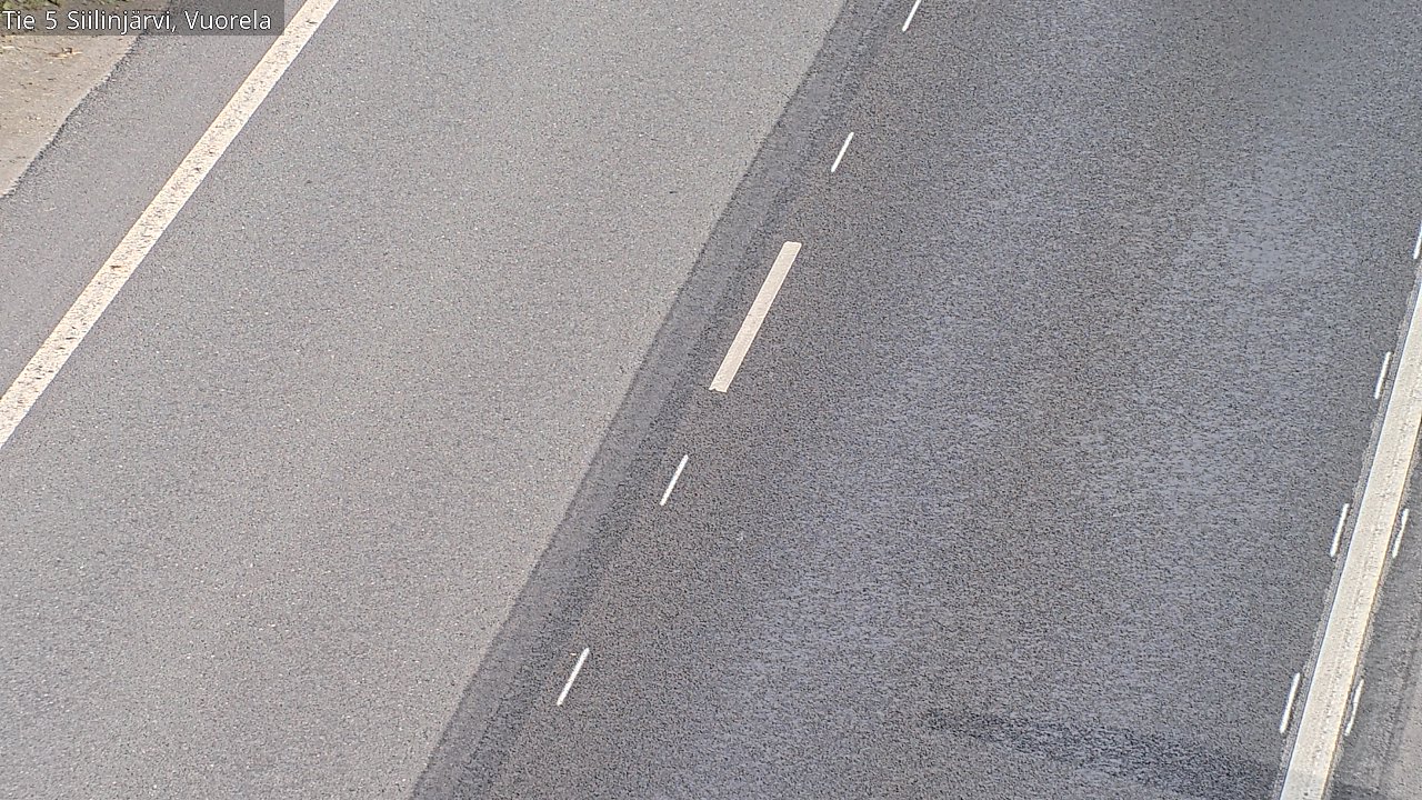 Weather Camera Image Road 5 Siilinjärvi, Vuorela, Siilinjärvi, Pohjois-Savo