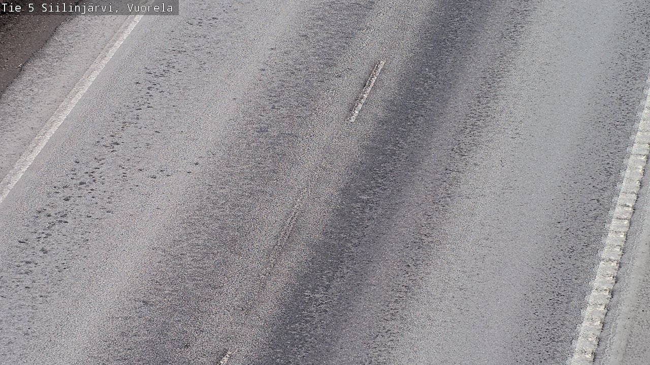 Weather Camera Image Road 5 Siilinjärvi, Vuorela, Siilinjärvi, Pohjois-Savo