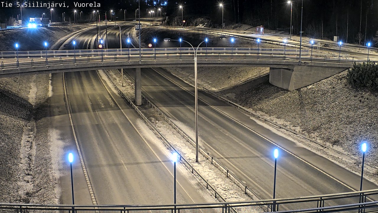 Kelikamerat Kuva Tie 5 Siilinjärvi, Vuorela, Siilinjärvi, Pohjois-Savo