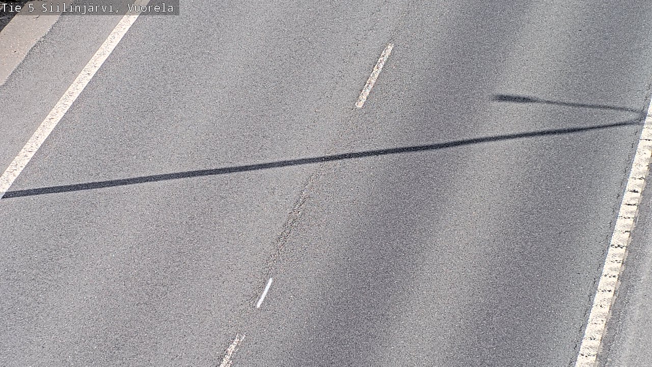 Weather Camera Image Road 5 Siilinjärvi, Vuorela, Siilinjärvi, Pohjois-Savo