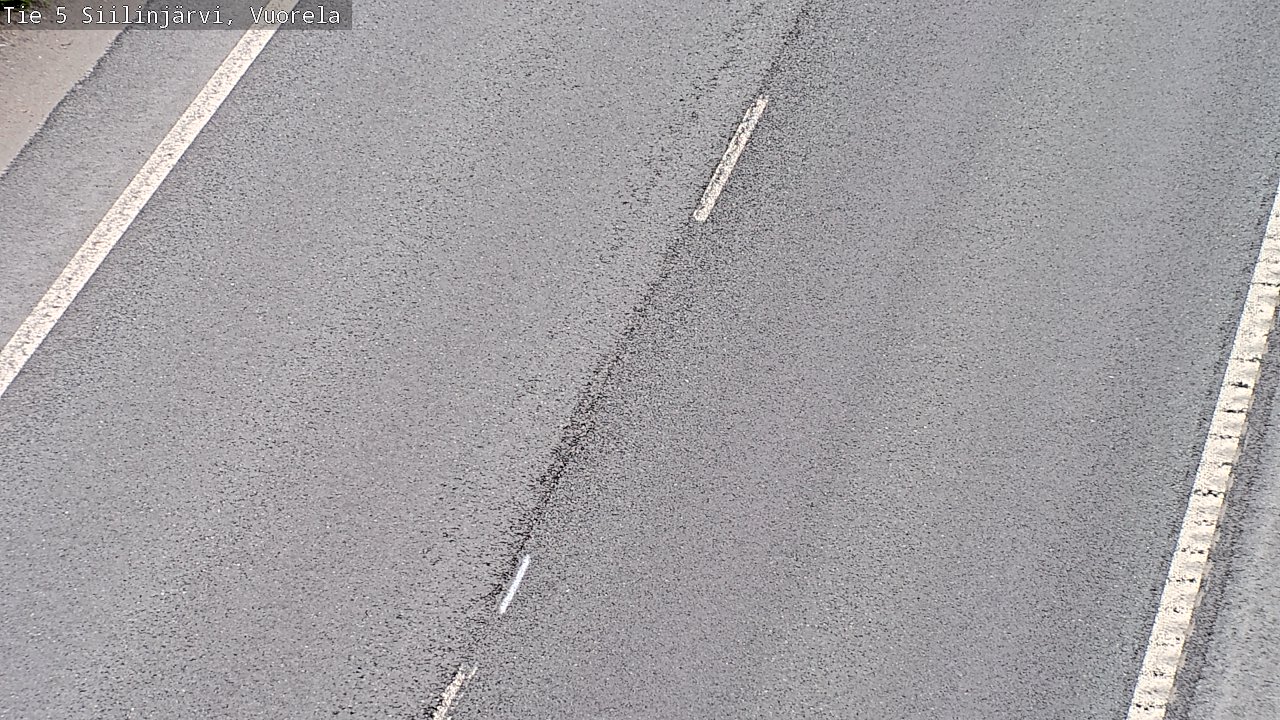 Weather Camera Image Road 5 Siilinjärvi, Vuorela, Siilinjärvi, Pohjois-Savo