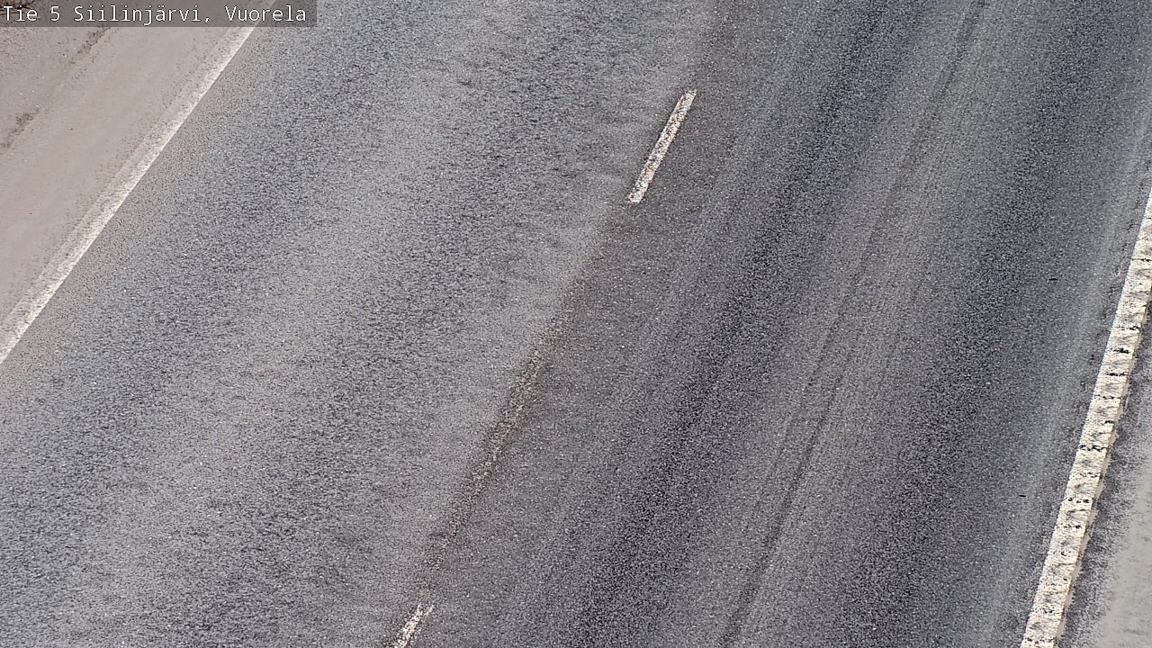 Weather Camera Image Väg 5 Siilinjärvi, Vuorela, Siilinjärvi, Pohjois-Savo