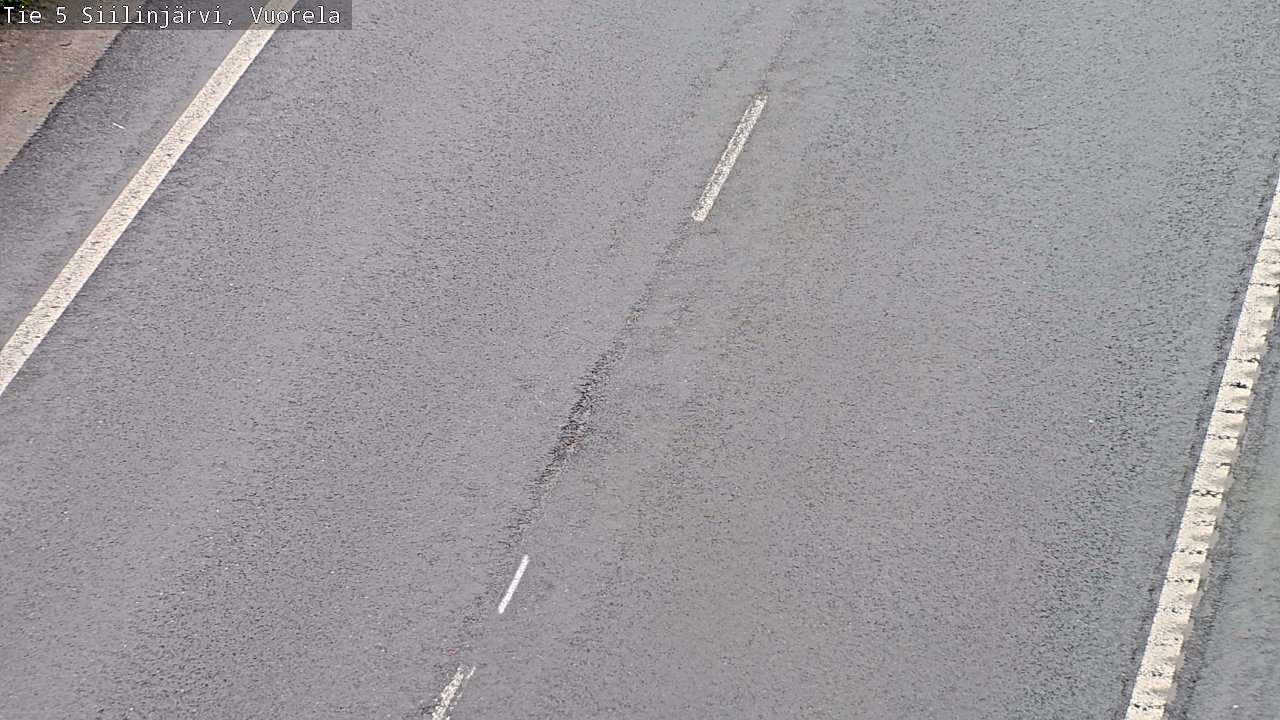 Weather Camera Image Väg 5 Siilinjärvi, Vuorela, Siilinjärvi, Pohjois-Savo