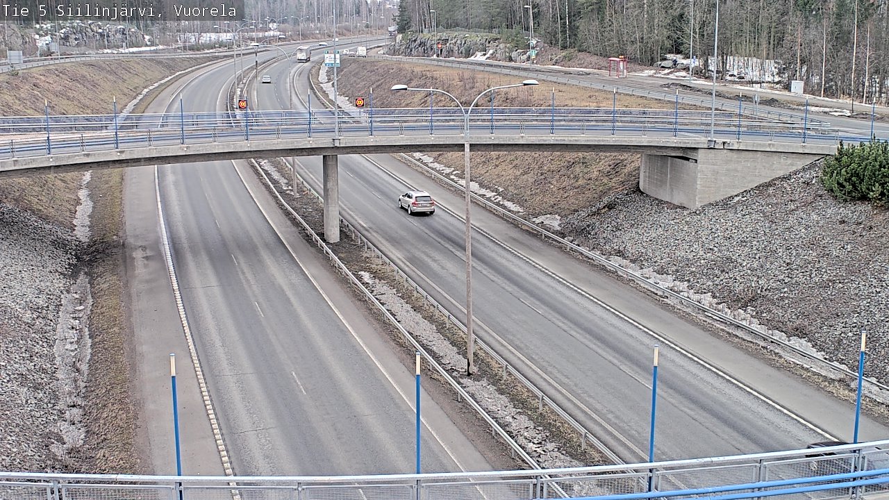 Kelikamerat Kuva Tie 5 Siilinjärvi, Vuorela, Siilinjärvi, Pohjois-Savo