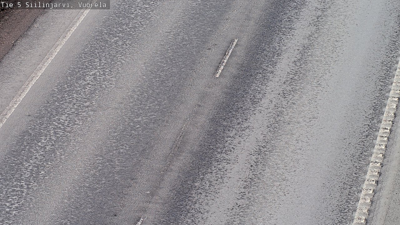 Weather Camera Image Väg 5 Siilinjärvi, Vuorela, Siilinjärvi, Pohjois-Savo