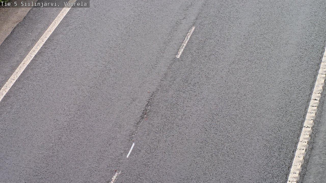 Weather Camera Image Road 5 Siilinjärvi, Vuorela, Siilinjärvi, Pohjois-Savo