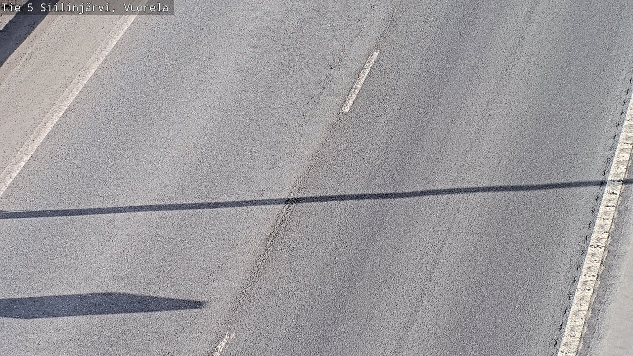 Weather Camera Image Väg 5 Siilinjärvi, Vuorela, Siilinjärvi, Pohjois-Savo