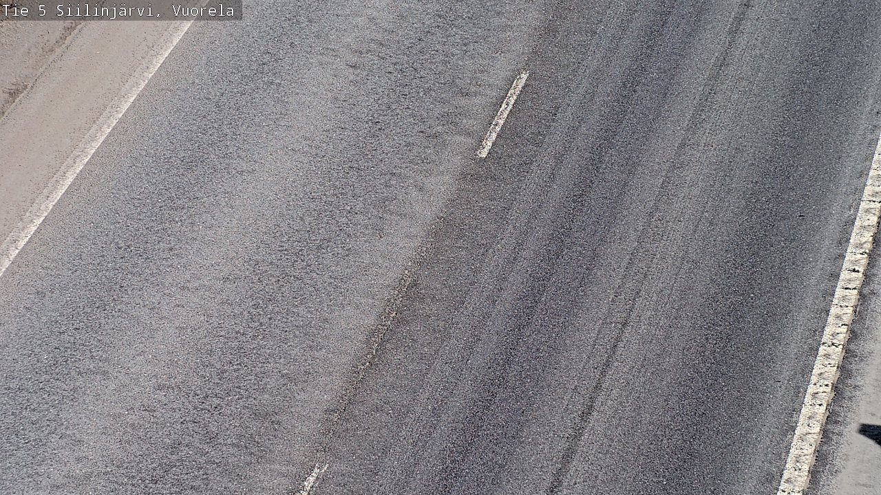 Weather Camera Image Väg 5 Siilinjärvi, Vuorela, Siilinjärvi, Pohjois-Savo