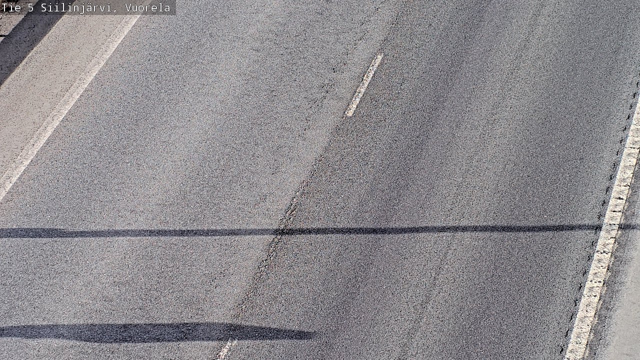Weather Camera Image Väg 5 Siilinjärvi, Vuorela, Siilinjärvi, Pohjois-Savo