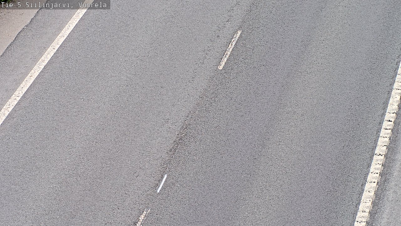 Weather Camera Image Road 5 Siilinjärvi, Vuorela, Siilinjärvi, Pohjois-Savo
