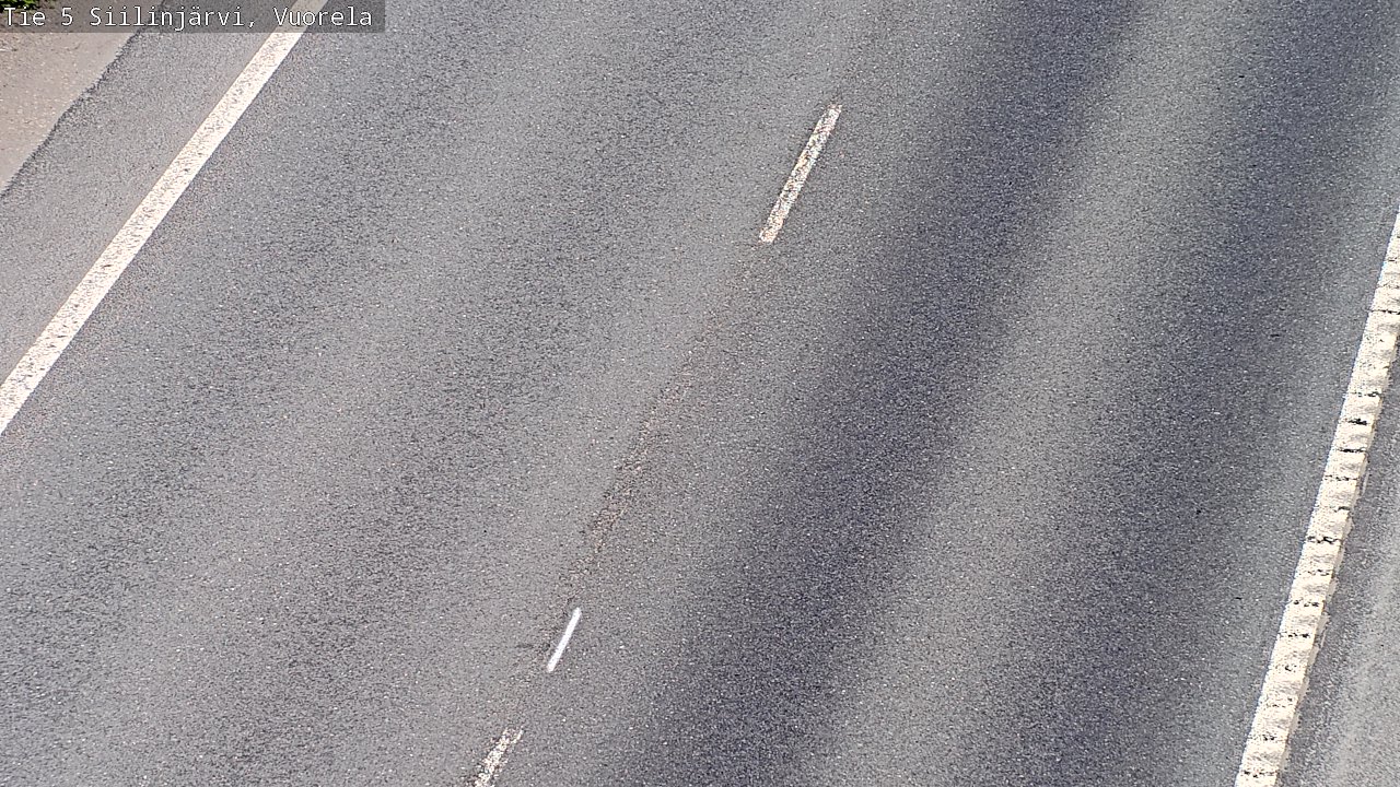 Weather Camera Image Road 5 Siilinjärvi, Vuorela, Siilinjärvi, Pohjois-Savo